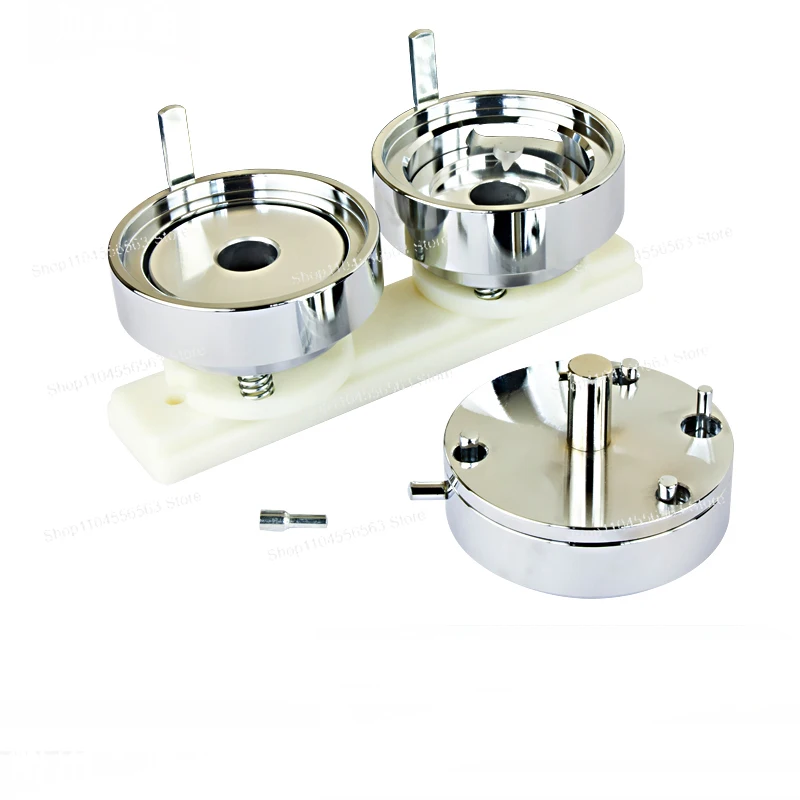 Badge Pin Button Maker Die Molds (25-75mm) - DIY Punch Press Moulds for Custom Button Making