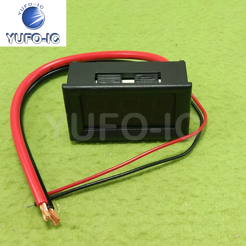 Free Ship 3pcs Digital Display Ammeter (0-20a) Ammeter Head, 4-30V Red For Power Supply