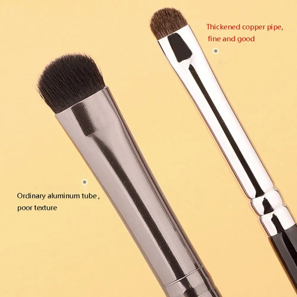 Ultra Thin Fine Eyeshadow Brushes Soft Precision Gel Eyeliner Brushes Eyelid Highlighter Wooden Handle Smudge Makeup Brush DIY