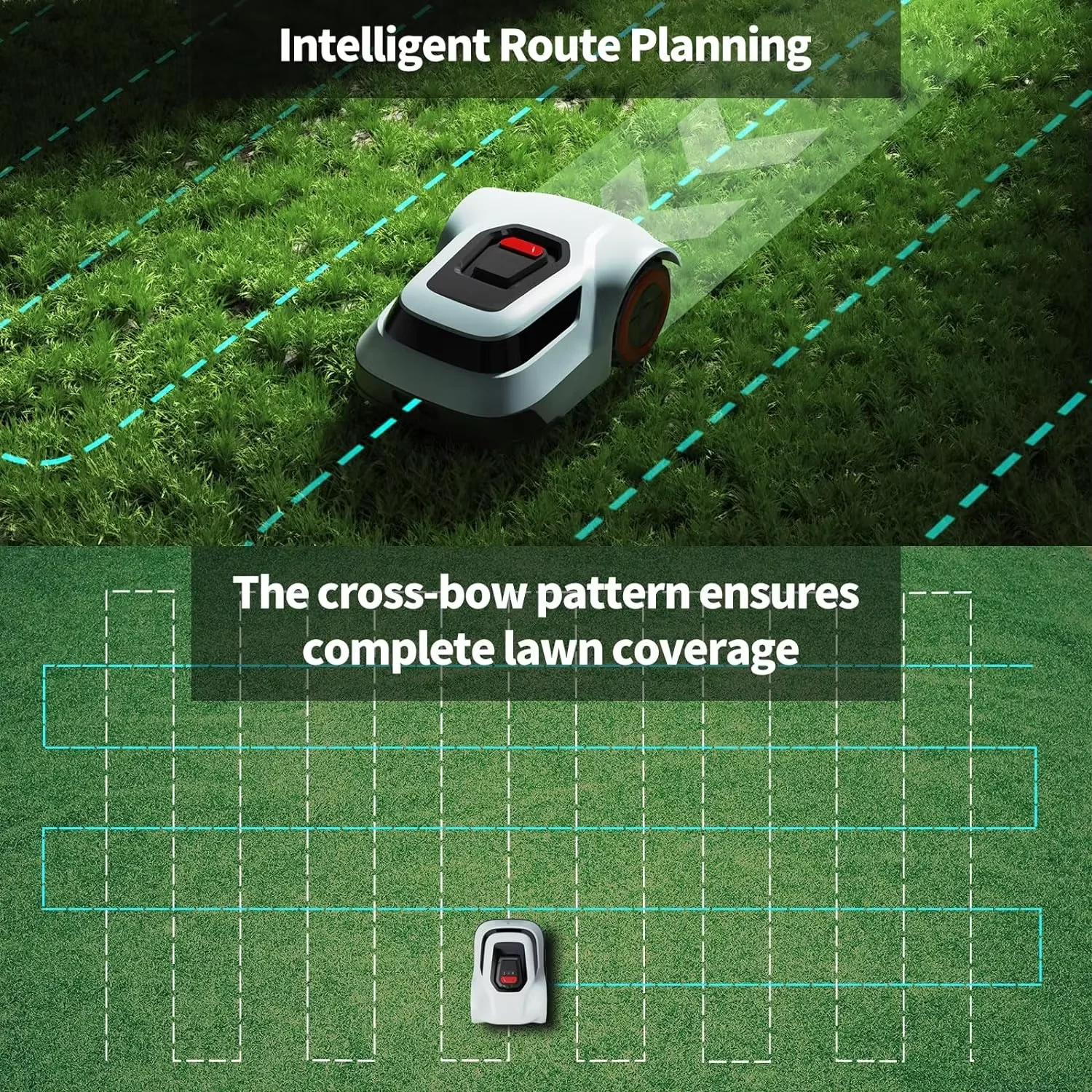 Robotyczna kosiarka do trawy AKX Maszyna do cięcia trawy Automatyczna kosiarka rotacyjna