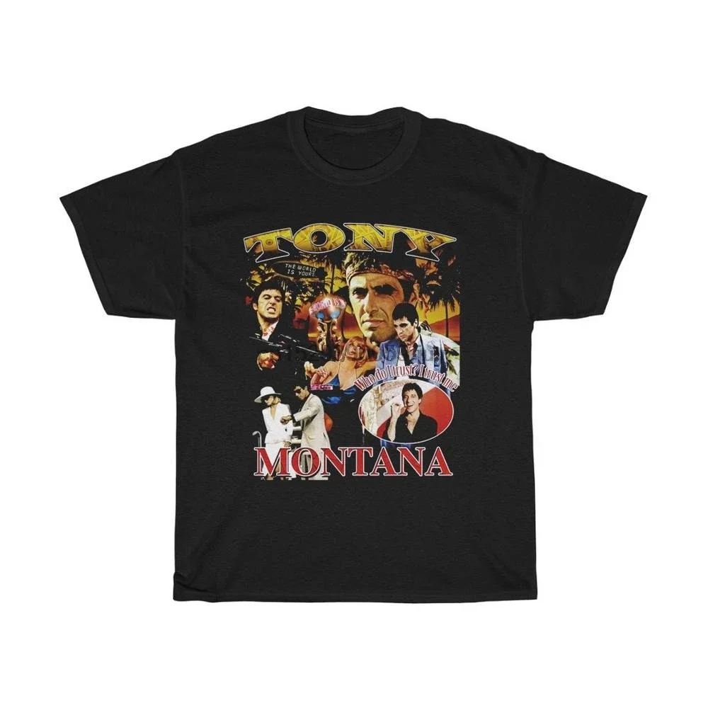 Tony Montana Scarface Unisex Heavy Cotton Tee