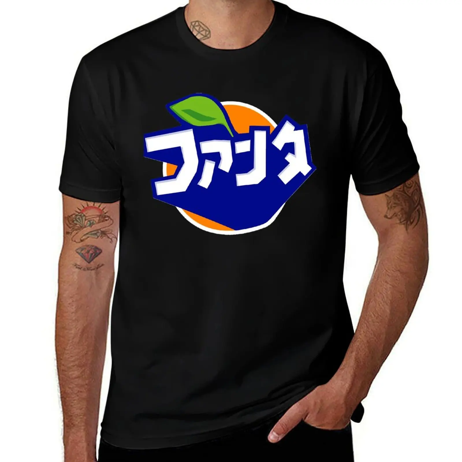 

Japanese Fanta logo T-Shirt vintage anime shirt cheap stuff graphic t shirts T-shirts man vintage t shirt men