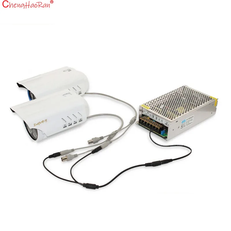 1PCS 5.5* 2.1mm DC Power Splitter Cable 1 to 2/3/4/5/6/8 Way  5V 12V Power Adapter Connector Cord For LED Strip Lights Camera