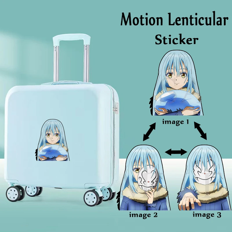 That Time I Got Reincarnated As A Slime Rimuru Tempest Waterproof Anime Motion Sticker for Car,luggage,Refrigerator,Etc Toy Gift