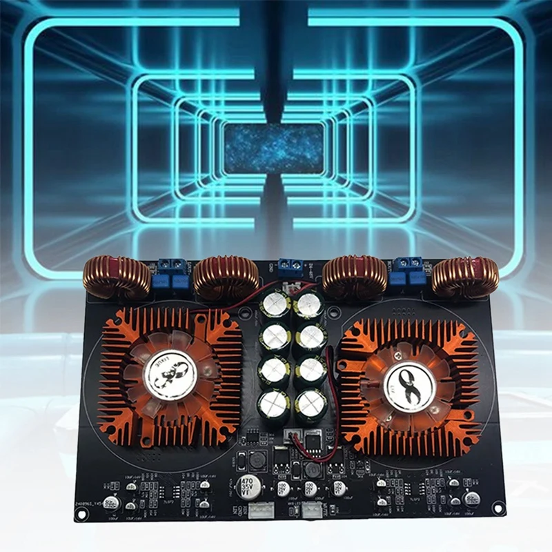 YJ-TPA3255 digitale Klasse d Dual-Core High Power 2,0 Verstärker platine luftgekühlt 600w 600w Multifunktions-tragbares Modul langlebig