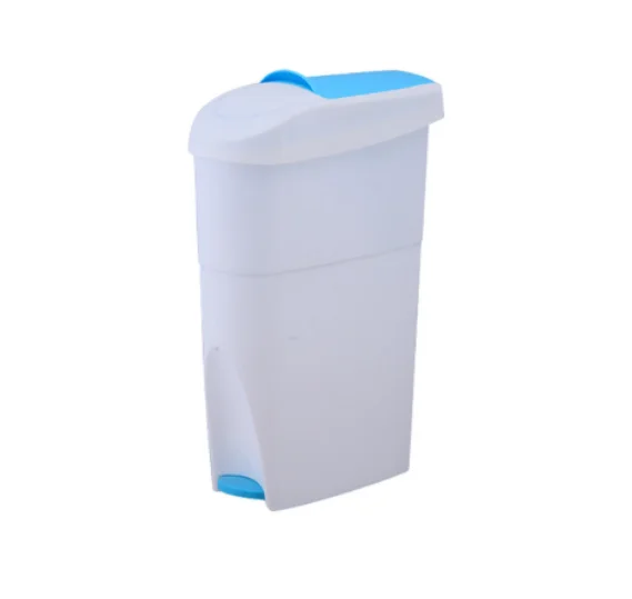 Hospital Sanitary Bins 21L Pedal Plastic Medical Trash Bin Waste Bins