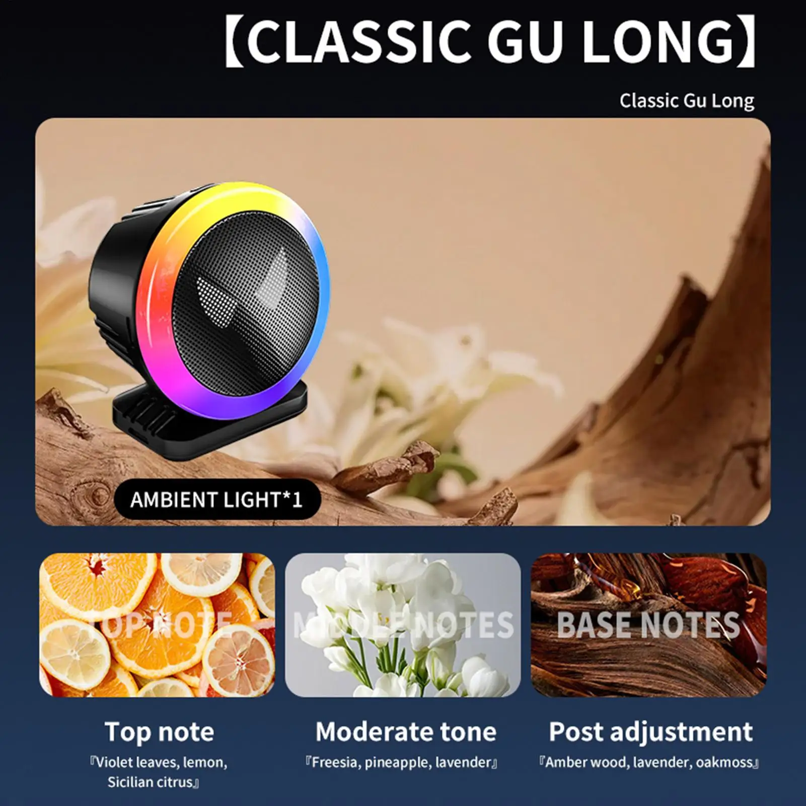 أضواء LED الصوت المنشط LED الصوت المنشط الإضاءة المحيطة الموسيقى التحكم الصوتي الروائح لاقط مصباح ل ستيريو DJ #4