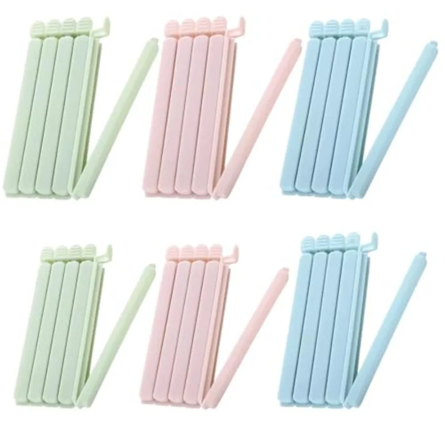

30 PCS Sealing Clip Bag, Large and Small Size Food Bag Clips for Food Bread Potato Snack Storage Plastic Sealing Clips for Kitc
