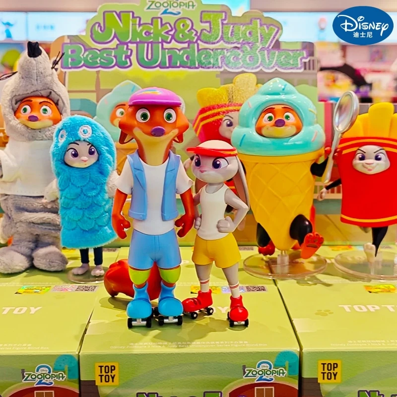 

Новая Оригинальная Коллекционная Фигурка Ник и Джуди из Зоотопии 2 в Слепой Упаковке — Идеальный Декор для Рабочего Стола, Коллекционная Игрушка и Отличный Подарок