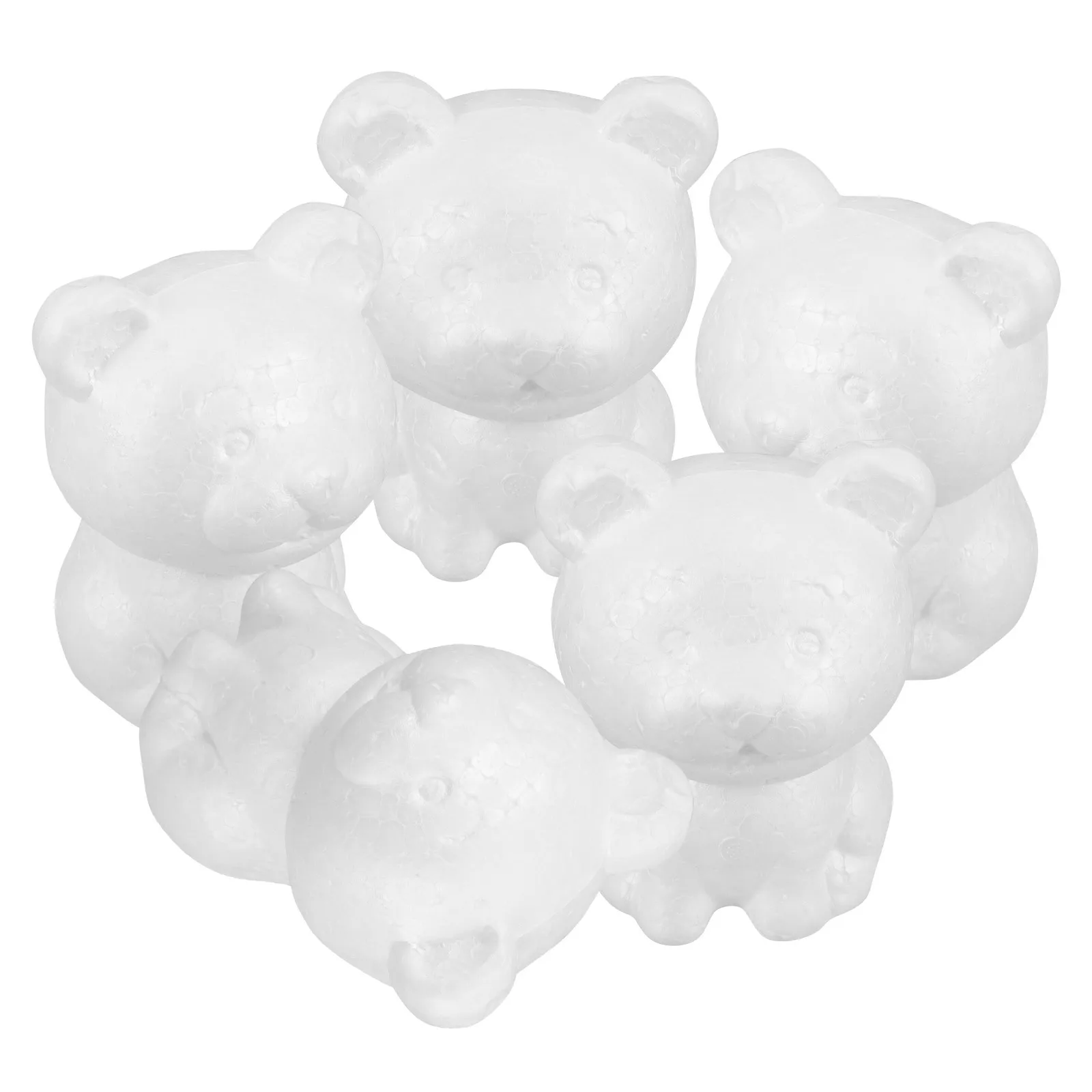 5 قطع من الحرف الإسفنجية على شكل نمر يمكنك صنعها بنفسك من إسفنج النمر القابل للطلاء للأطفال، مشاريع حرفية لتزيين الحفلات، لعبة أطفال مصنوعة من الرغاوي للحفلات