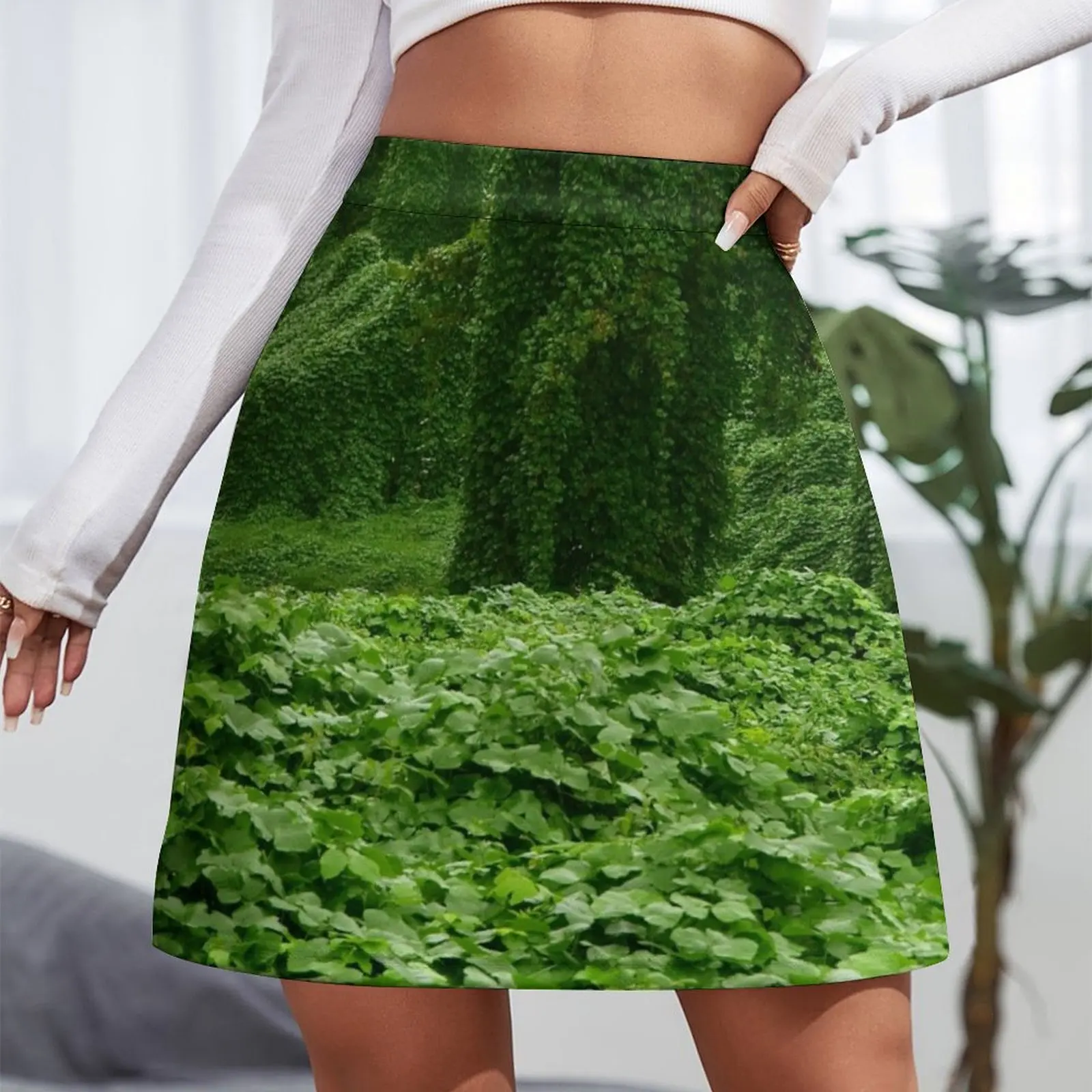 Kudzu minirok schattige rokrokken voor dames 2025, zomerkleding