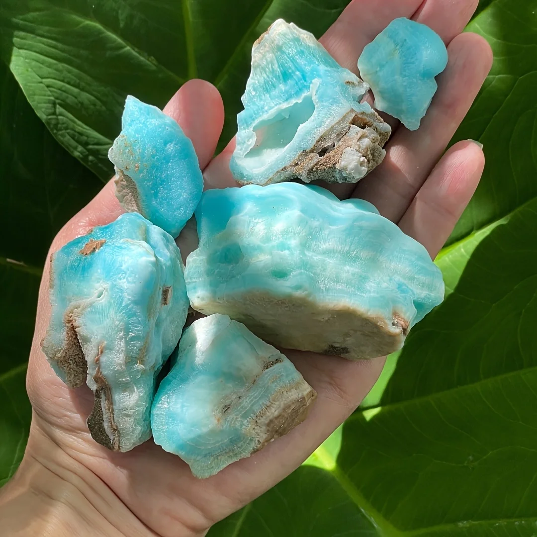 Natural Hemimorphite Rough Stone Raw Crystal Mineral Specimen, Natural Calamine Collectible Stone Home Desk Decor Gift
