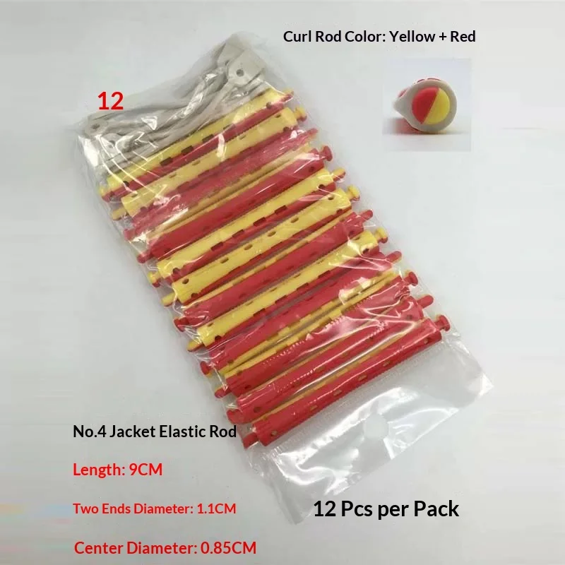 Salon Rubber Band Hair Rollers Set, DIY Styling Tools