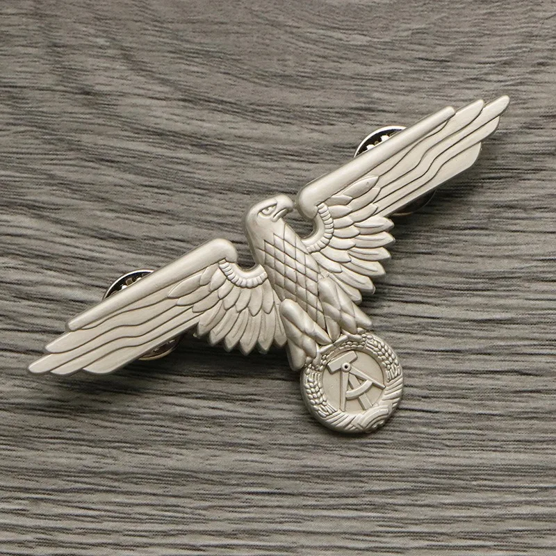 East German Democratic Republic Eagle Badge Brooch, Replica