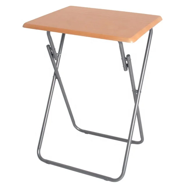 

Portable Metal Folding Coffee Table Convenient Living Room Furniture