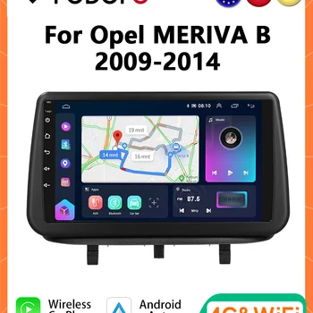 4G CarPlay Android Radio For Opel Vauxhall B 2009-2014 Car Multimedia Player 2din GPS Stereo Head Unit Smart System