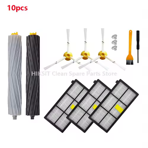 For iRobot Roomba 800 900 Series 860 870 880 890 966 980 Vacuum Cleaner Side Roller Brush Parts Hepa Filter Wheel Replacement - Image 13