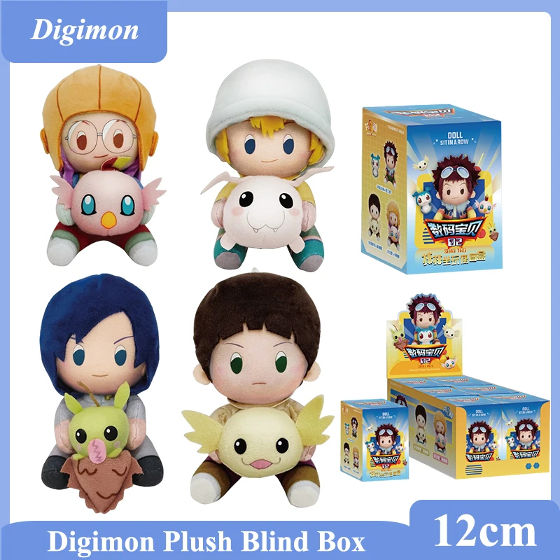 Digimon Anime Figure Mystery box Yagami Hikari Motomiya Daisuke Takaishi Takeru Cute Kawaii Blind Box Collectible Birthday Gift