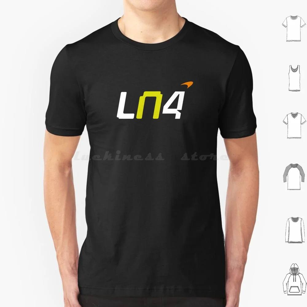 

Lando Norris 4-Motorsport T Shirt 6xl Cotton Cool Tee Lando Norris Nor Team 2024 Racing 4 Minimalist Simple Car Design