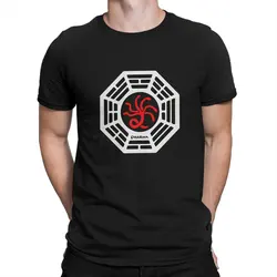 Lost TV Show Dharma Initiative The Hydra Station T Shirt Polyester Grunge Men Tees Summer Clothing Harajuku O-Neck TShirt