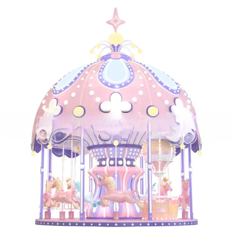 New children's upload square shopping mall children's carousel amusement equipment