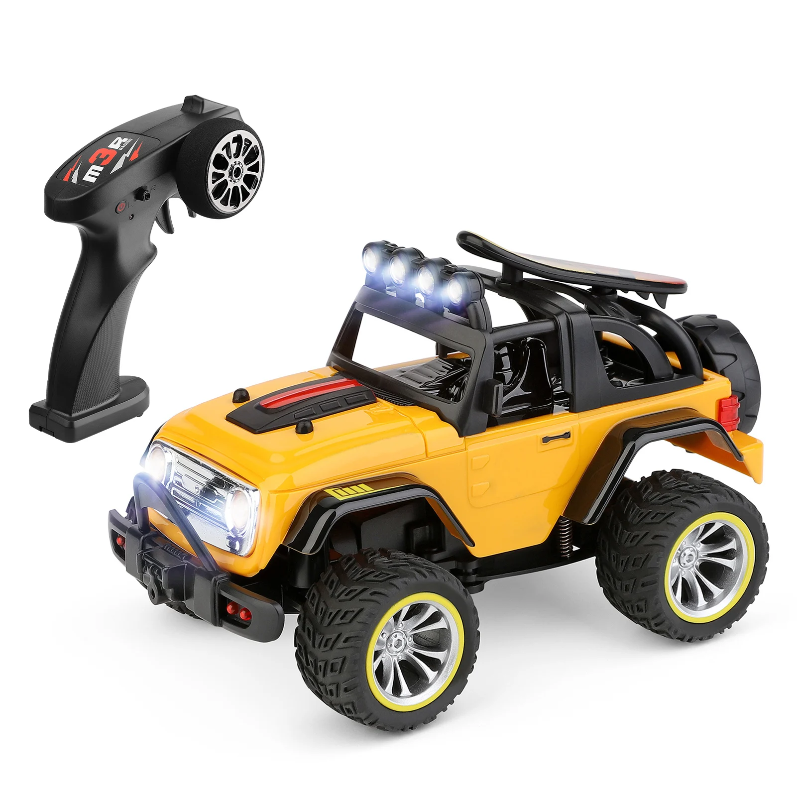 Wltoys 322221 1/32 2.4G 2WD RC Car MINI W/Light Off-Road Radio Machine Remote Control Vehicle Electric RTR Model Toys for Kids