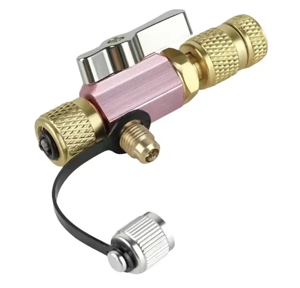 1 Set 5/16 Inch Flare Vacuum-Rated Valve Core Removal Tool Compatible With R410A