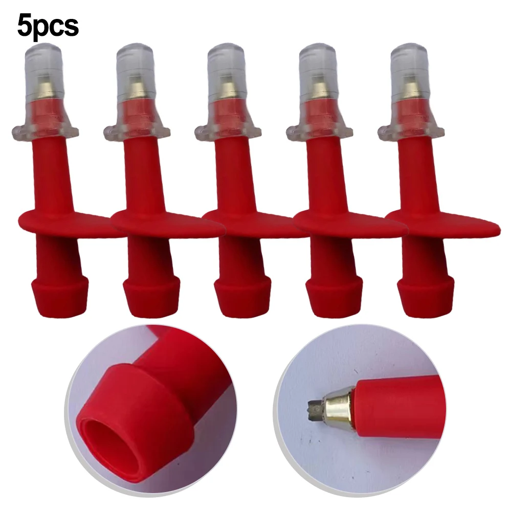 5Pcs Trekking Pole Steel Tip High Hardness Walking Tip Cover Trekking Pole Walk Cane Replacement Climbing Accessories