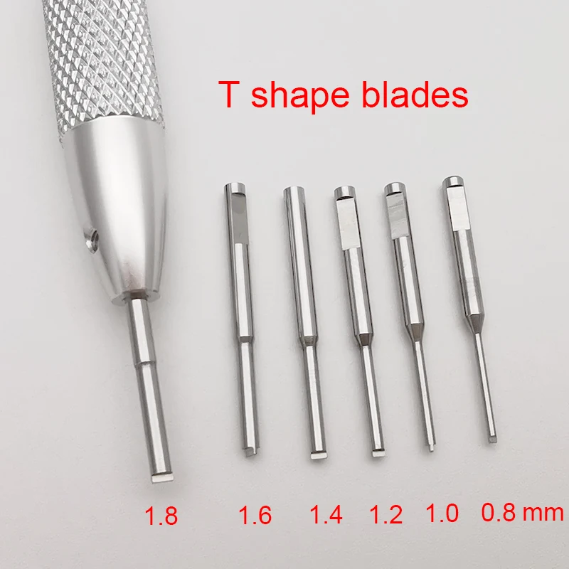 T Shape Blades Screwdriver Kit For Submariner Datejust Daytona GMT Watch Bracelets and Watch Movement Screw Big Aluminium Handle