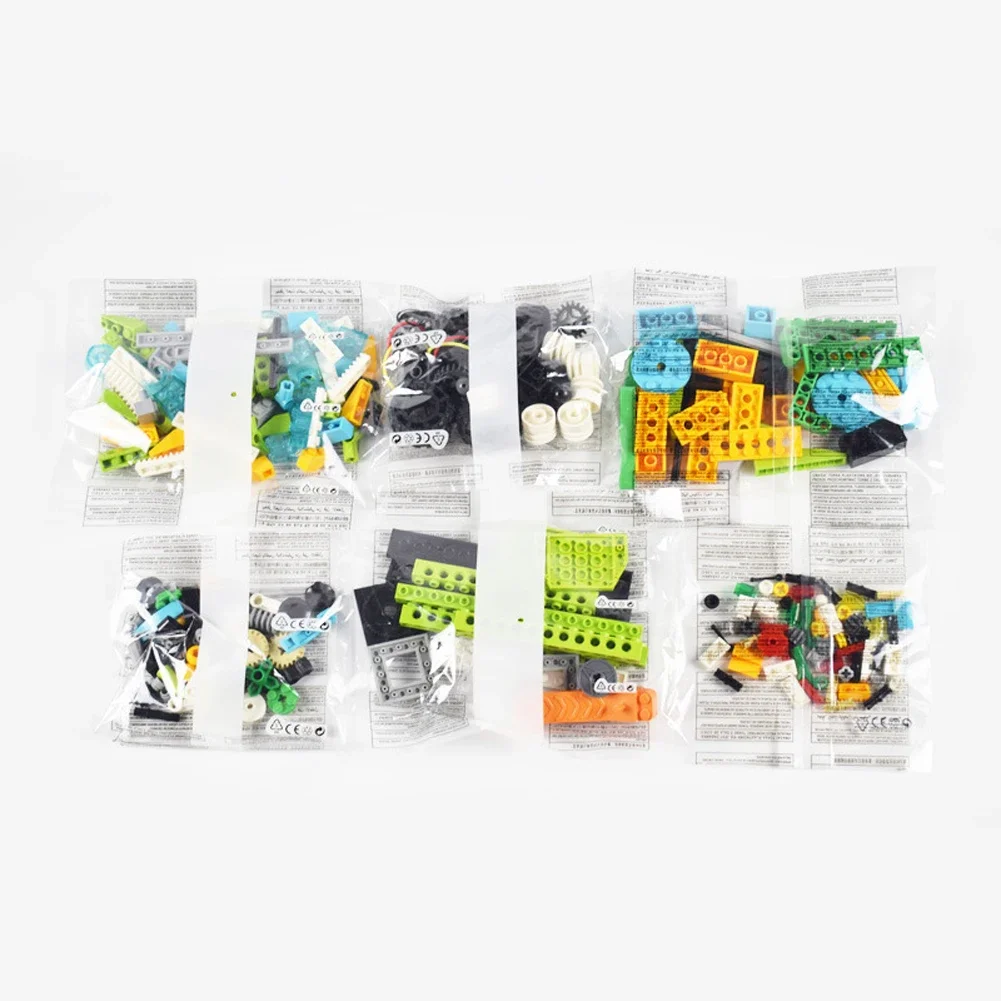 DIY Programmering Robot Elektronische Bricks Kit Compatibel met legoeds WE-DO 2.0 45300 Bouwstenen High-tech Onderwijs Geschenken 50 P