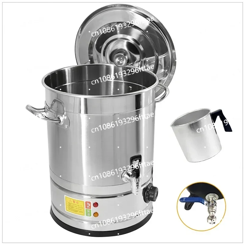 Wax Meltering Machine for Candle Making 19L Stainless Steel Electric Wax Maker Equipment