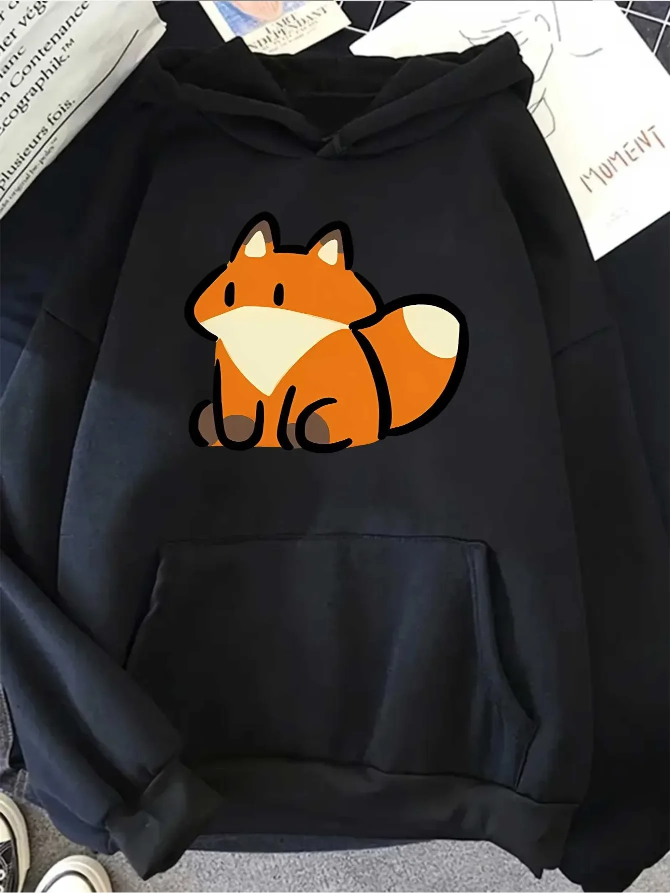 

Мужской и женский топ с принтом больших размеров, свободный повседневный, мягкий, удобный и дышащий, свободный пуловер с капюшоном для занятий спортом на открытом воздухе