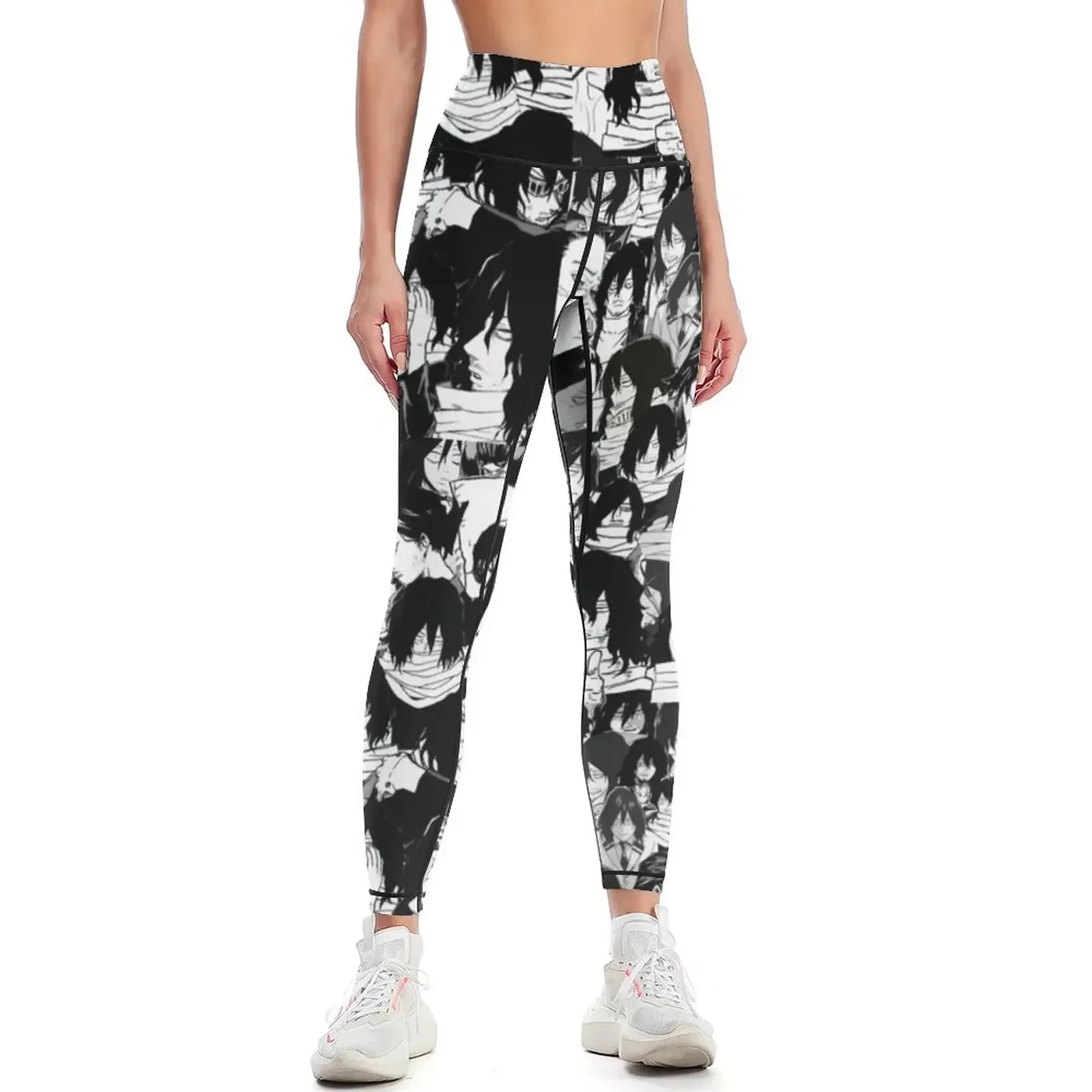 

Aizawa Shouta bnha Leggings sports woman gym Golf wear workout shorts high waist Womens Leggings