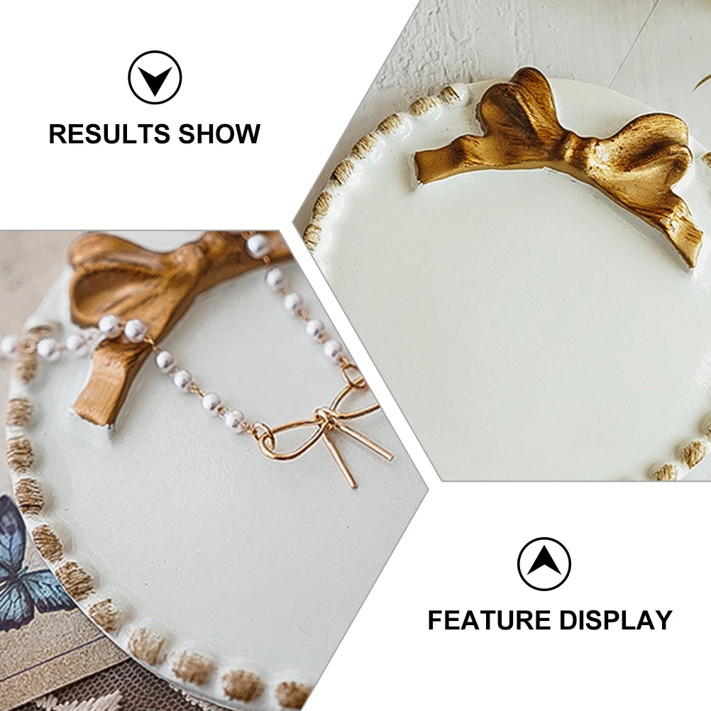 

Resin Jewelry Tray Earring Display Photography Prop Smooth Surface Unique Shape Gifts Valentine Christmas Anniversary