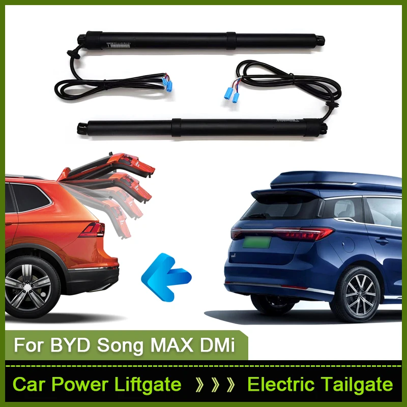 For BYD Song MAX DMi 2021~2024 Car Electric Tailgate Lift System Kit Auto Tail Gate Opener Automatic Lifting Rear Door for Trunk