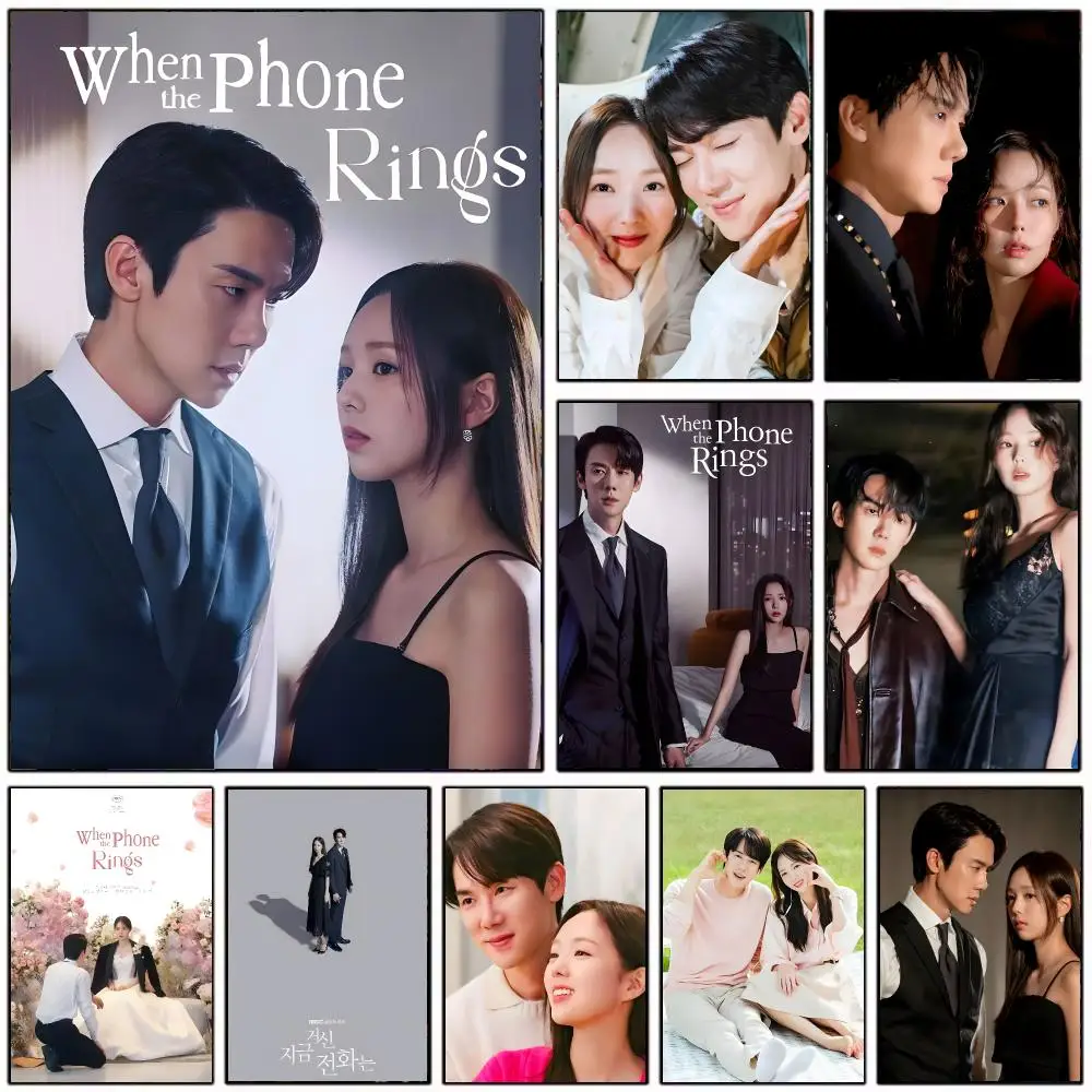 suspenseful drama W-When the Phone Rings Poster Modern Home Decoration Interior Design & Contemporary Wall Art Collection