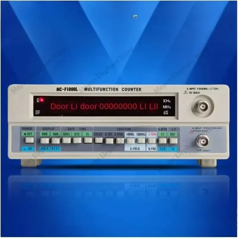 Frequency Meter 2.7G Frequency Crystal Oscillator Signal Counter Test 8 Led Display Hc-F2700L