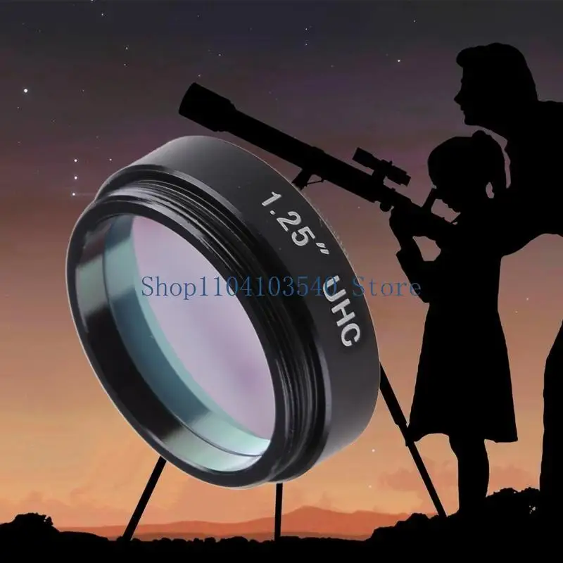 02DC Eyepiece Filter 1.25 Inches UHC Light Pollution Reduction Filter