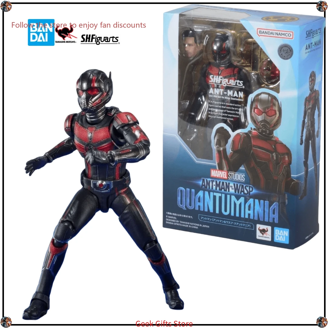 

In Stock Bandai SHF S.H.Figuarts Ant-Man (Ant-Man& Wasp: Quantomania) Action Figures Toys Collection Gifts