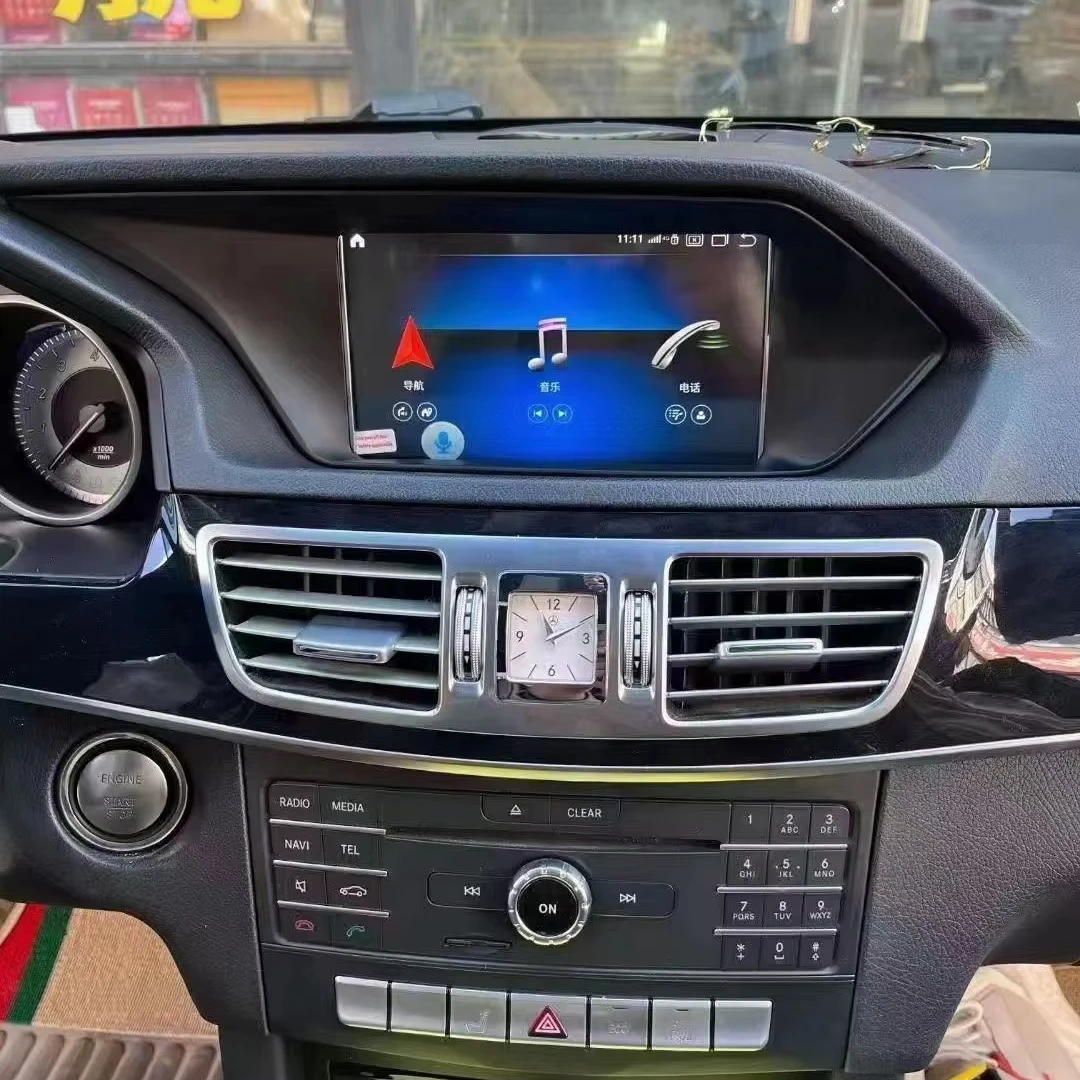 

8-дюймовый автомобильный DVD-плеер с Android, сенсорным экраном, GPS-навигацией и поддержкой CarPlay для Mercedes-Benz E-Class W212/W207 2010-2015