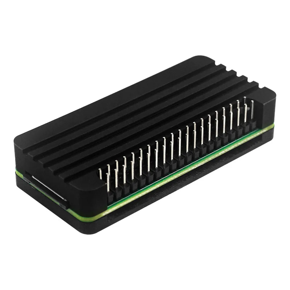อะลูมินัมอัลลอยฝาครอบ Enclosure 40Pins เข็มสำหรับ Raspberry Pi Zero 2 W