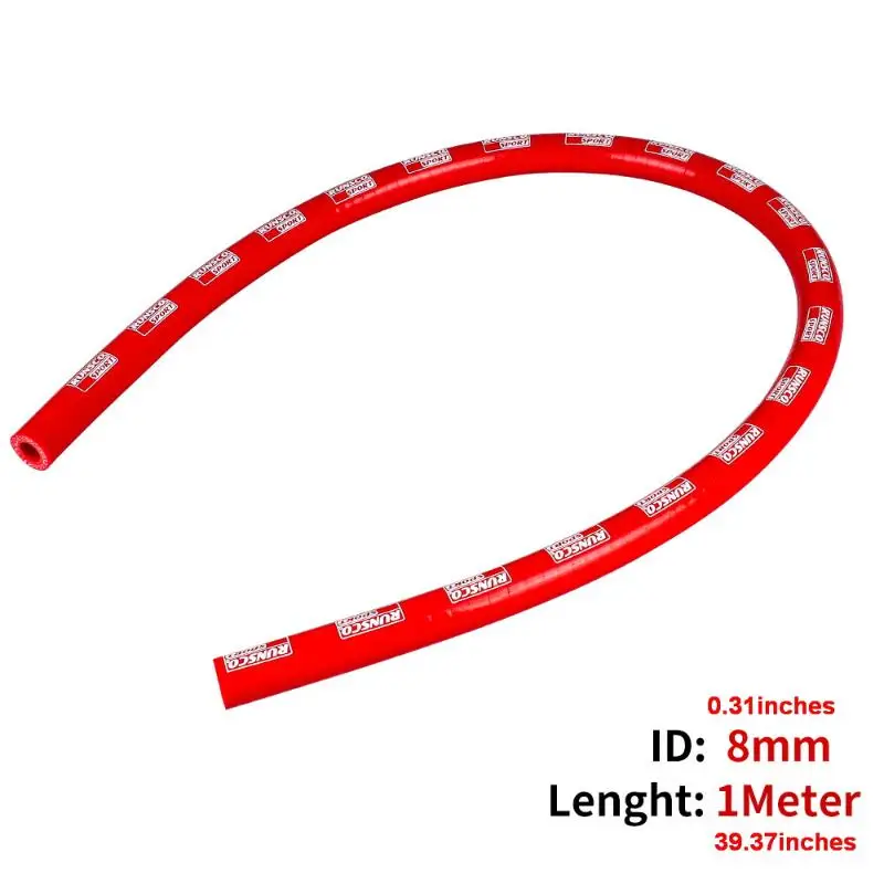 High Temp Silicone Hose Kit Anti-freeze Cold Resistant Coolant Water Pipe for Cold Area Car Modification Use