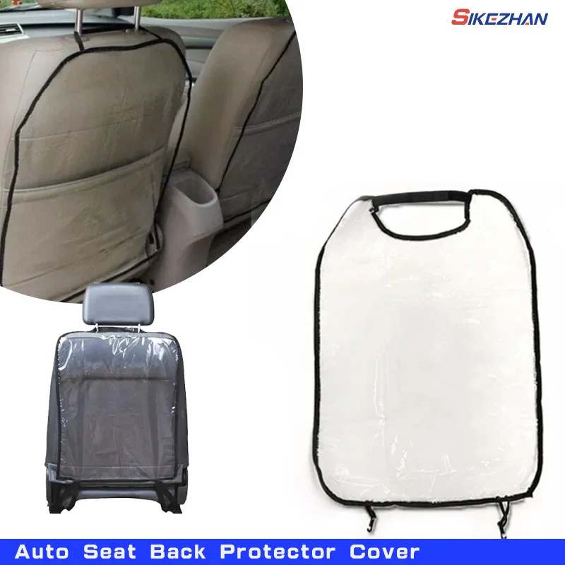 Car Auto Seat Back Protector Cover Back Seat Automobiles Seat Covers For Children Babies Kick Mat Protects From Mud Dirt 59x43cm