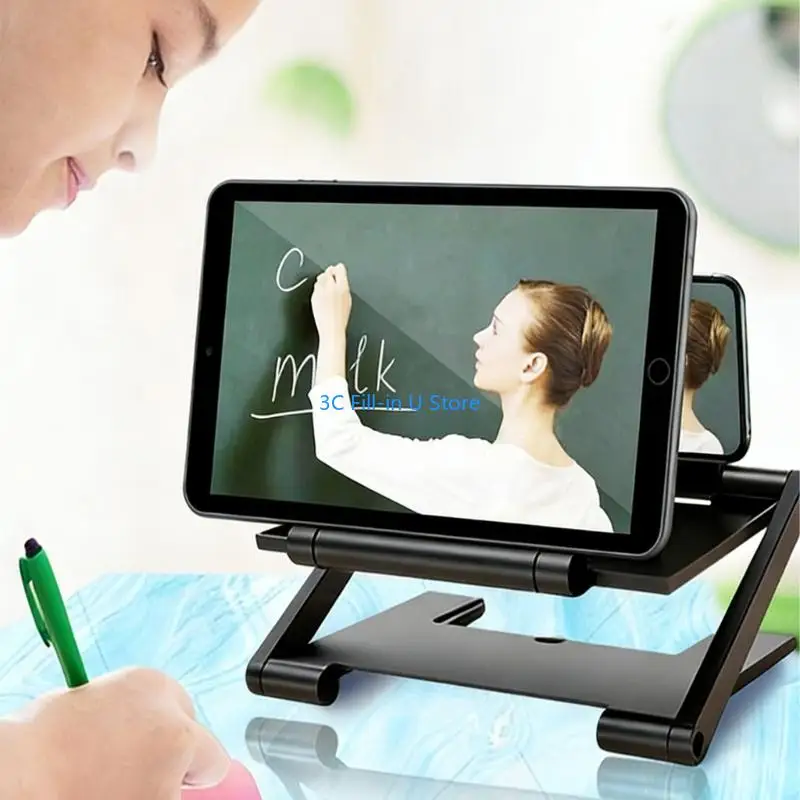G8TA Magnifier Screen, 3D Enlarging Projector Screen Enlarger, Foldable Phone Stand with Screen Amplifier for Movies Videos - view 4