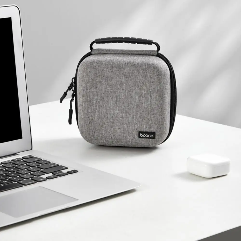 For Mac Mini M4/M4 Pro 2024 Storage Bag Hard EVA Carrying Case Waterproof Anti-scratch Protective Cover Portable Storage Box