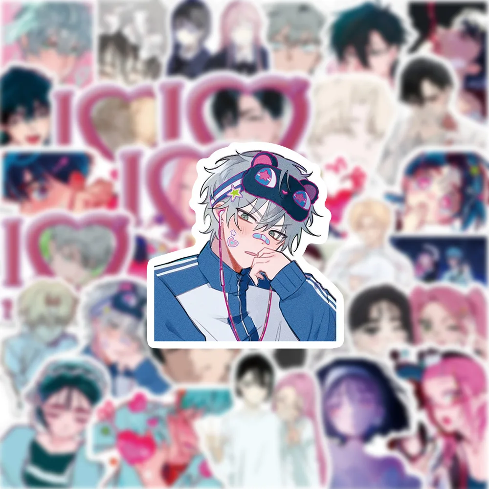 52PCS ALIEN BÜHNE Cartoon Aufkleber Lustige Anime Graffiti Dekoration DIY Kinder Spielzeug Koffer Kühlschrank Laptop Gitarre Auto Fahrrad Aufkleber