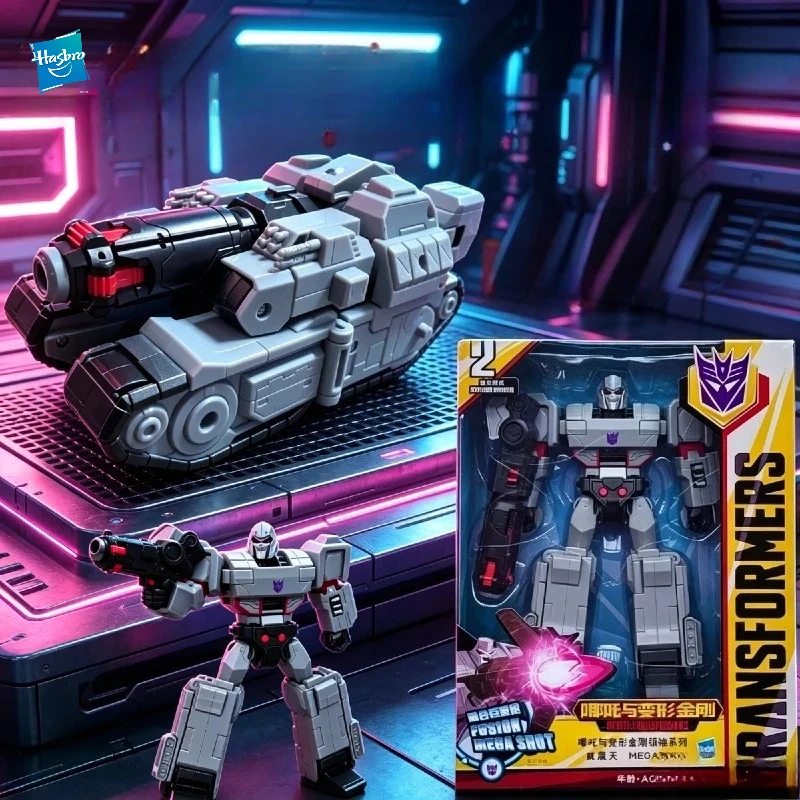 

В НАЛИЧИИ: Деформируемая игрушка Hasbro Megatron E4324, 25 см, фигурка Matrix Mega Shot, модель робота с 2 режимами атаки, подарок для мальчиков