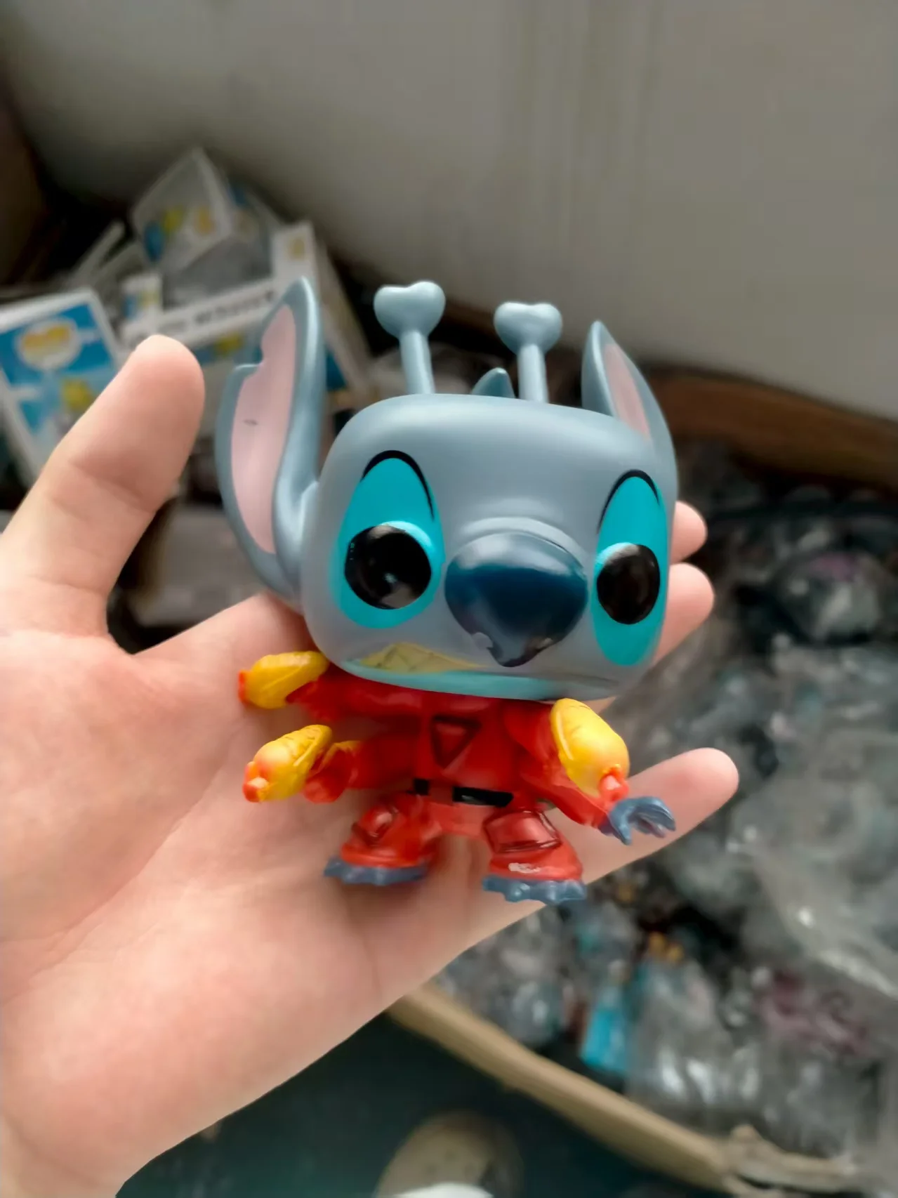Stitch Christmas Anime Figure Toy Stitch Decoration Action Figure Collection ModeCake Decorations Cake Decorating Birthday Toy - view 2