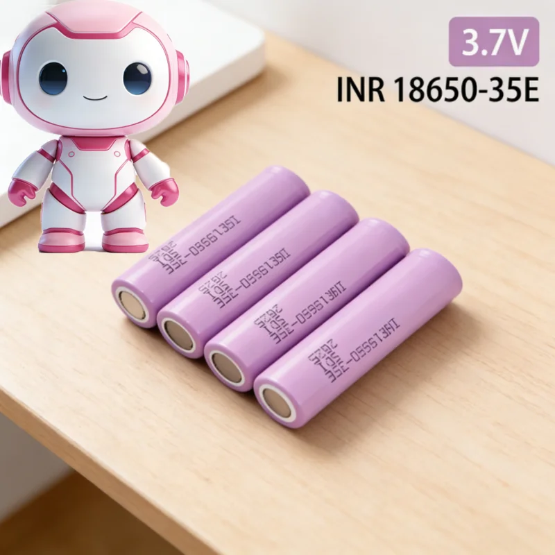 

INR 18650 35E 3.7V 3200mAh lithium battery,original power cells,Real capacity,Rechargeable assembled,rechargeable batteries