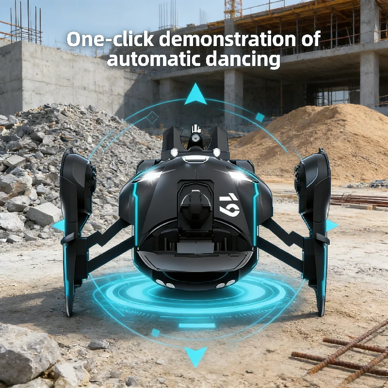 X-Bot Transform RC Racer – Robot Eléctrico Recargable |   Coche de juguete para niños (3-6/8 años, unisex)